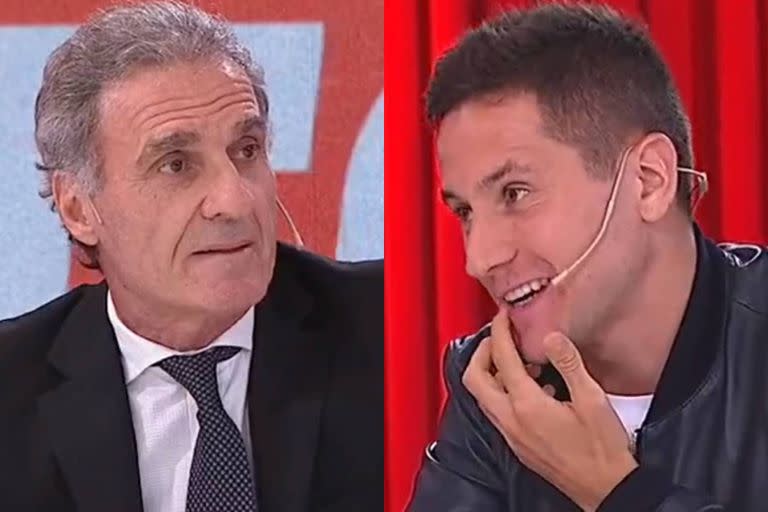 Oscar Ruggeri y Ander Herrera