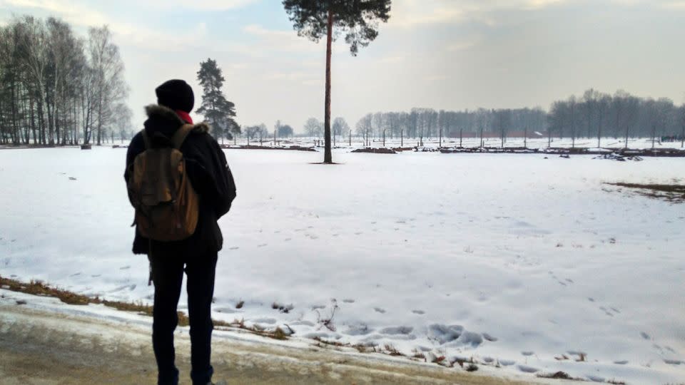 Leo Geyer has travelled to Auschwitz six times since 2015 in his efforts to restore the scores discovered at the Nazi concentration camp. - Leo Geyer