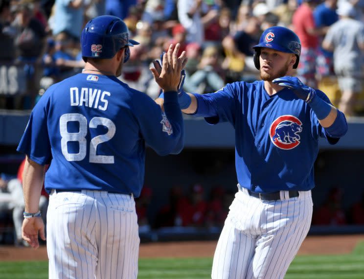 Ian Happ hasn’t yet cooled off, following his ridiculous spring. (Photo by Ethan Miller/Getty Images)