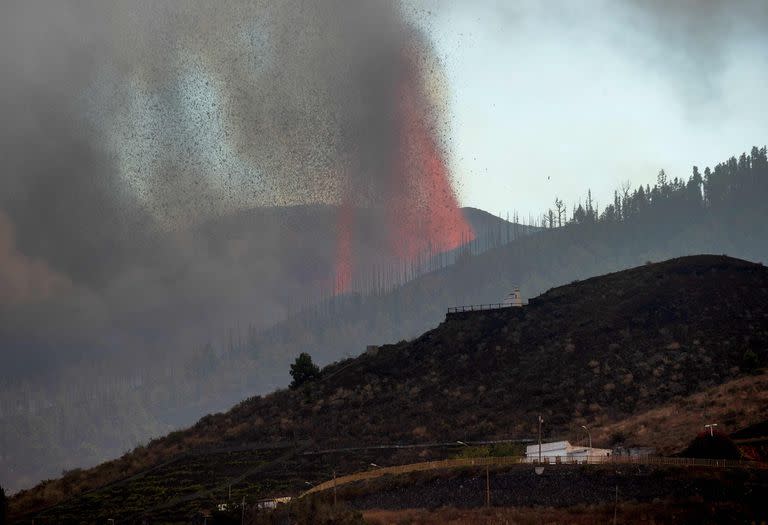 Volcán; La Palma; islas Canarias; erupción; fotos del día; el mundo;