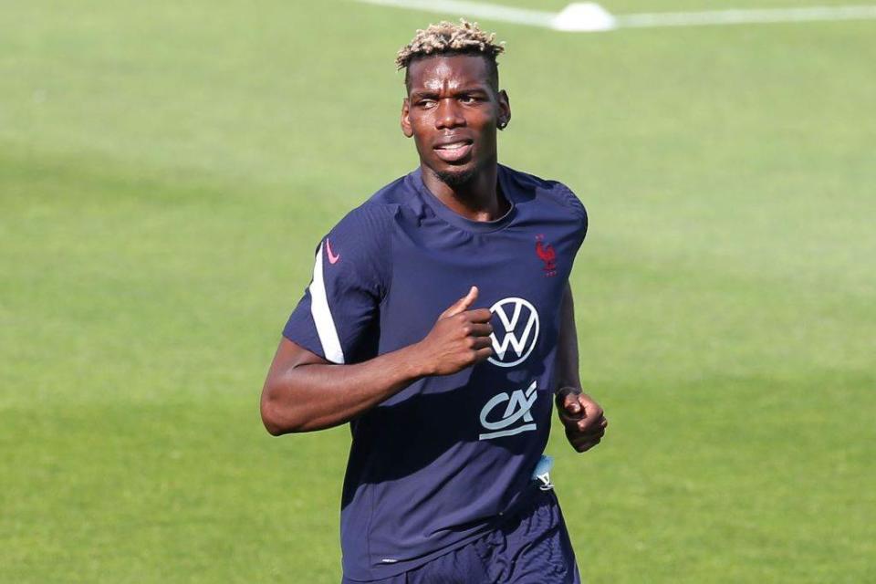 博格巴 Paul Pogba 在曼聯跟國家隊表現判若兩人（圖片來源︰達志影像）