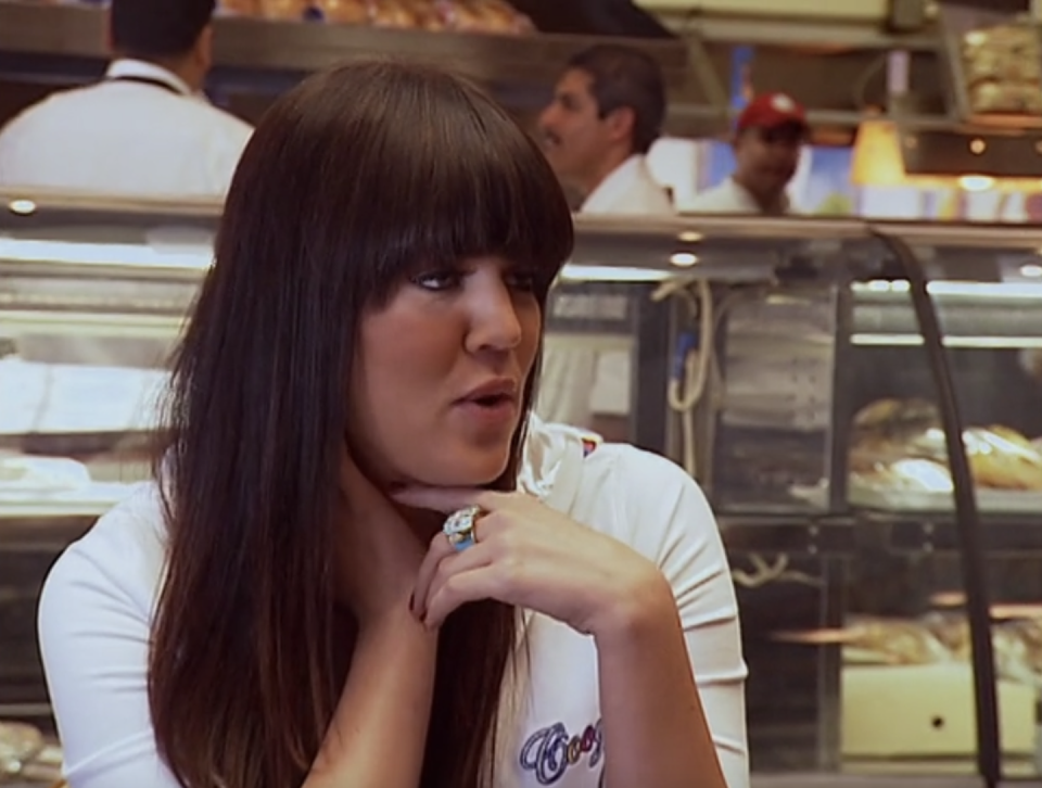When Khloé Had These Bangs