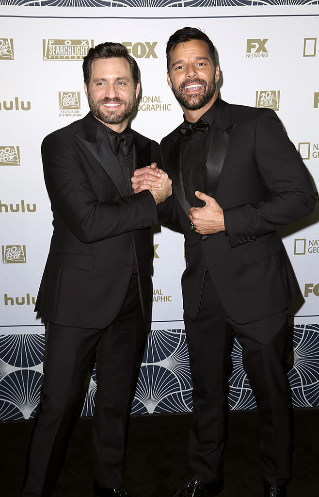 Edgar Ramirez and Ricky Martin