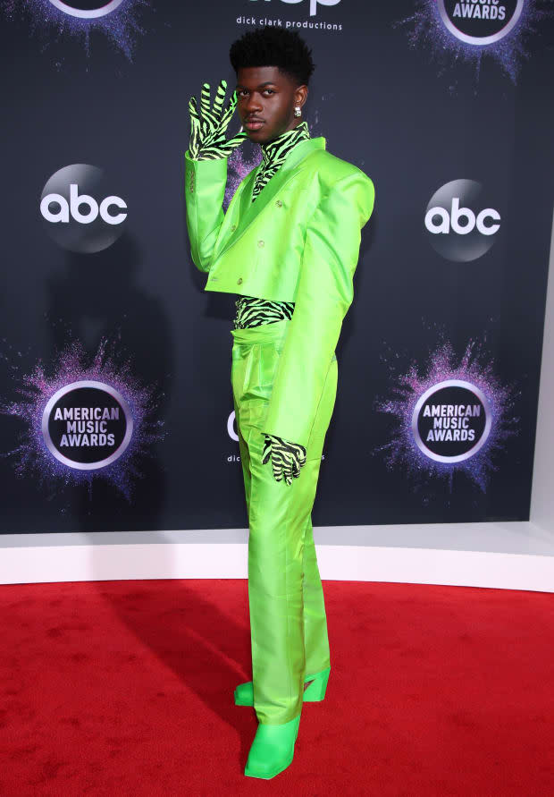 <p>Lil Nas X at the 2019 American Music Awards. Photo: Rich Fury/Getty Images</p>