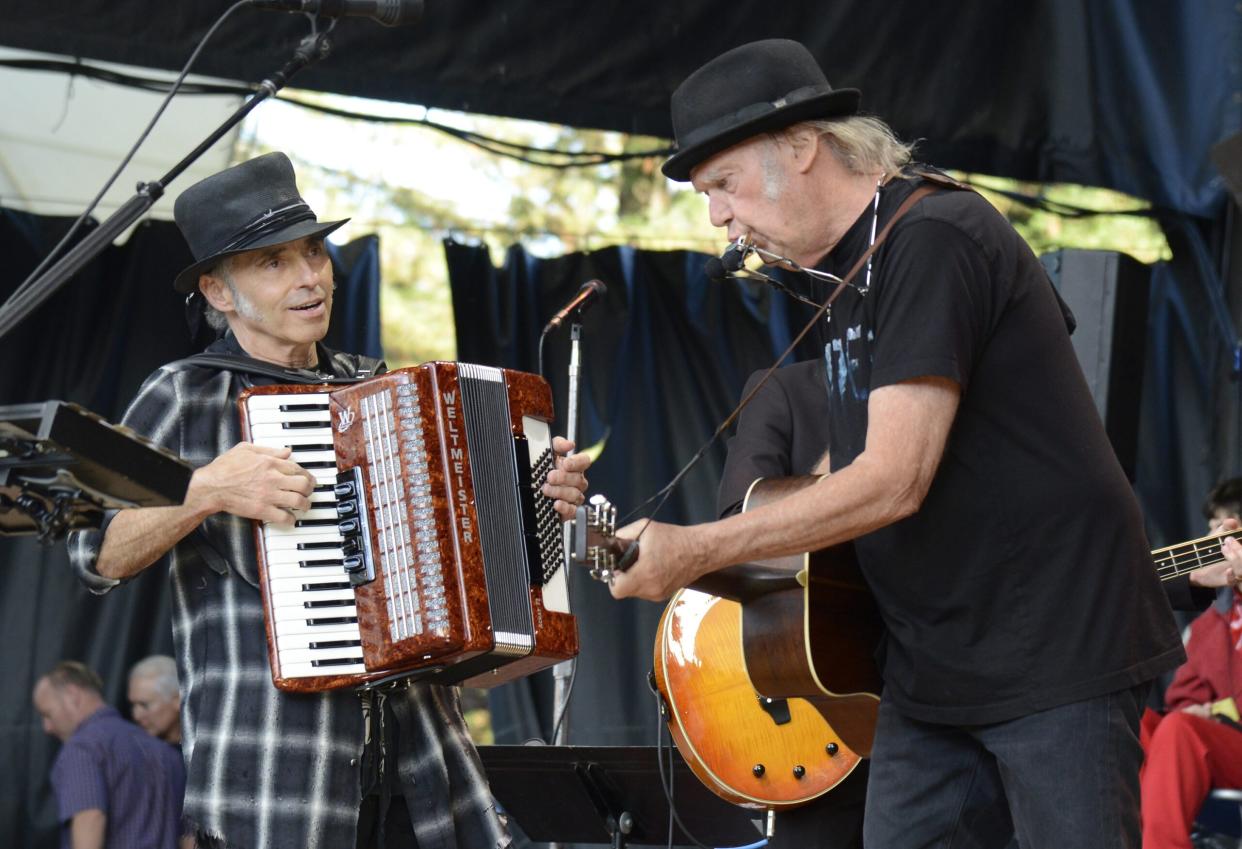 Neil Young and Stephen Stills Join Forces at L.A. Autism Benefit