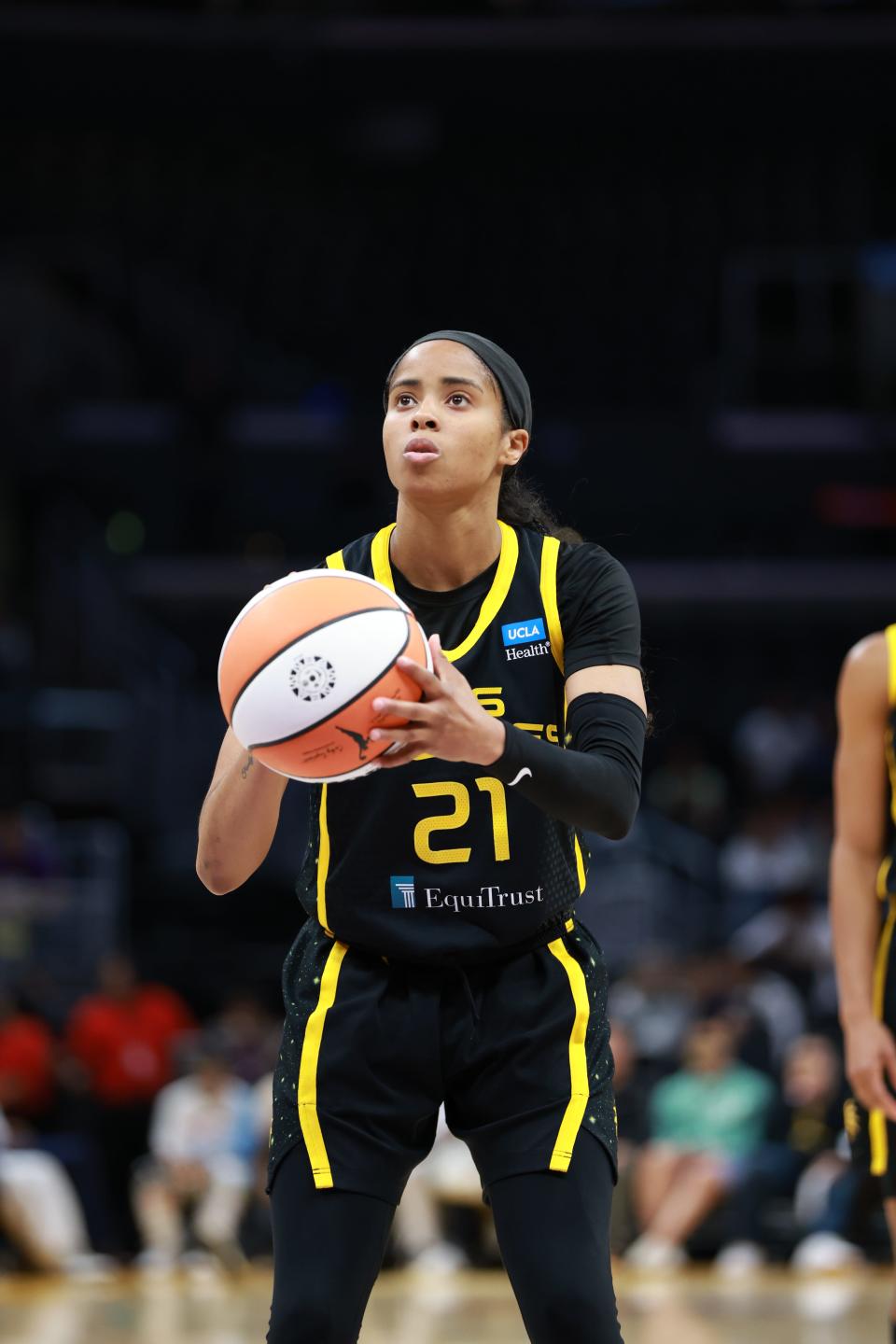 Jordin Canada is averaging a career-best 13.3 points, 6.0 assists and 3.4 rebounds per game in her second season with her hometown team, the Los Angeles Sparks.