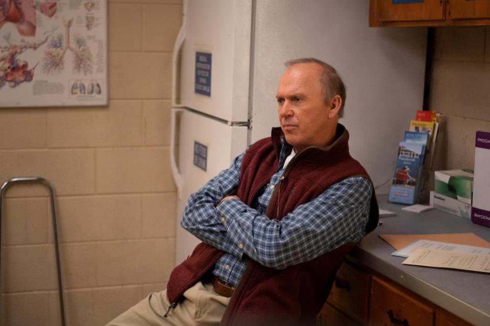 Michael Keaton as Dr Samuel Finnix (HULU)