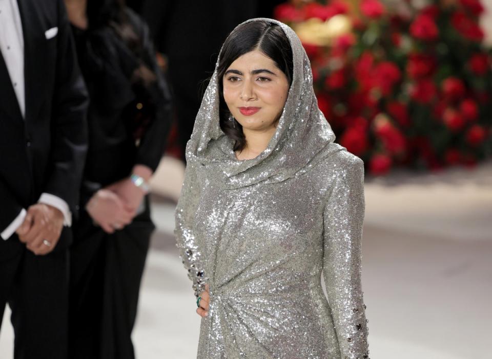 Malala Yousafzai attends the 95th Annual Academy Awards on 12 March 2023 (Getty Images)