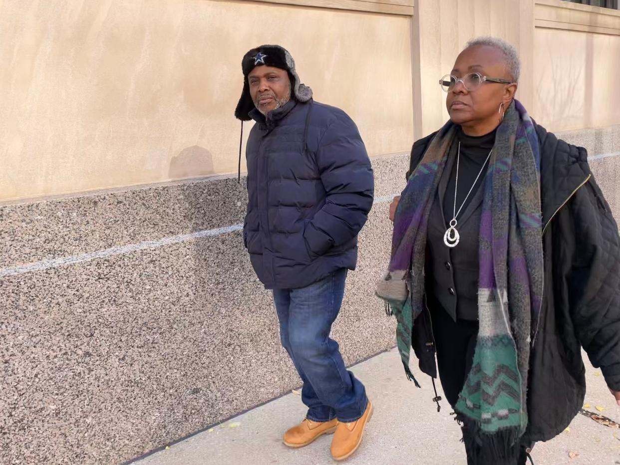 Tonya Robinson, who led the South Bend Housing Authority from 2014 to 2019, leaves the federal courthouse in downtown South Bend on Wednesday, Nov. 1, after she was found guilty of a conspiracy to steal money from the housing authority.