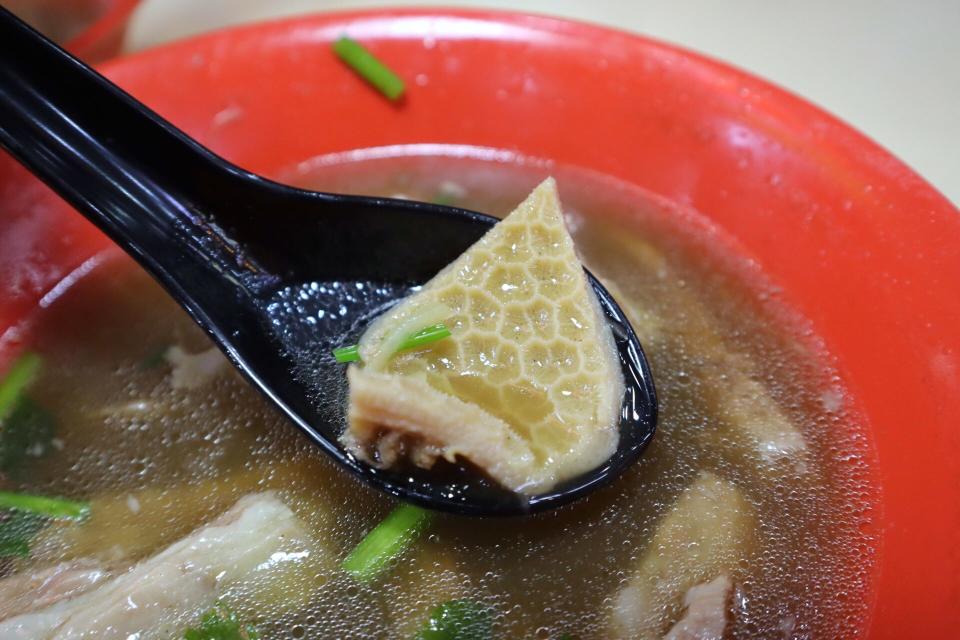 lao wu ji mutton soup - tripe