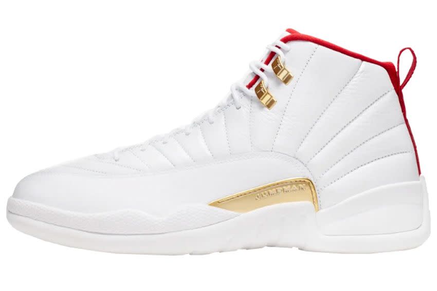 Air Jordan 12 'White/University Red'