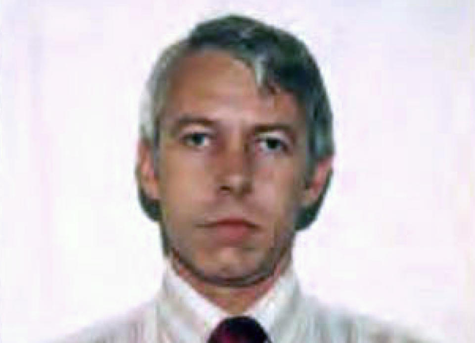 FILE – This undated file photo shows a photo of Dr. Richard Strauss, an Ohio State University team doctor employed by the school from 1978 until his 1998 retirement. Dozens more men are suing Ohio State over the university’s failure to stop sexual abuse and misconduct decades ago by Strauss. They echo claims filed previously by over 400 men, many of whom allege they were groped during medical exams. The newest claims were filed in federal court ahead of Monday, May 17, 2021, which marked two years since OSU released the report that concluded university employees heard concerns about Strauss but didn’t stop him. Strauss died in 2005. (Ohio State University via AP, File)