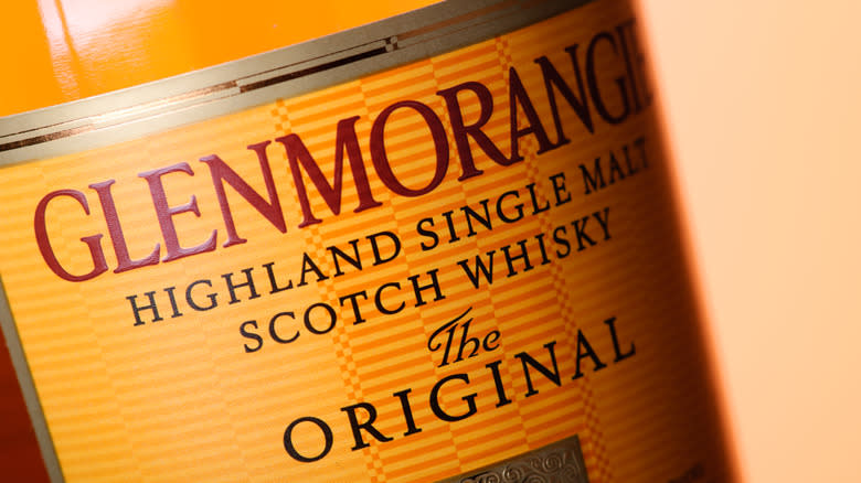 Glenmorangie 10-year label