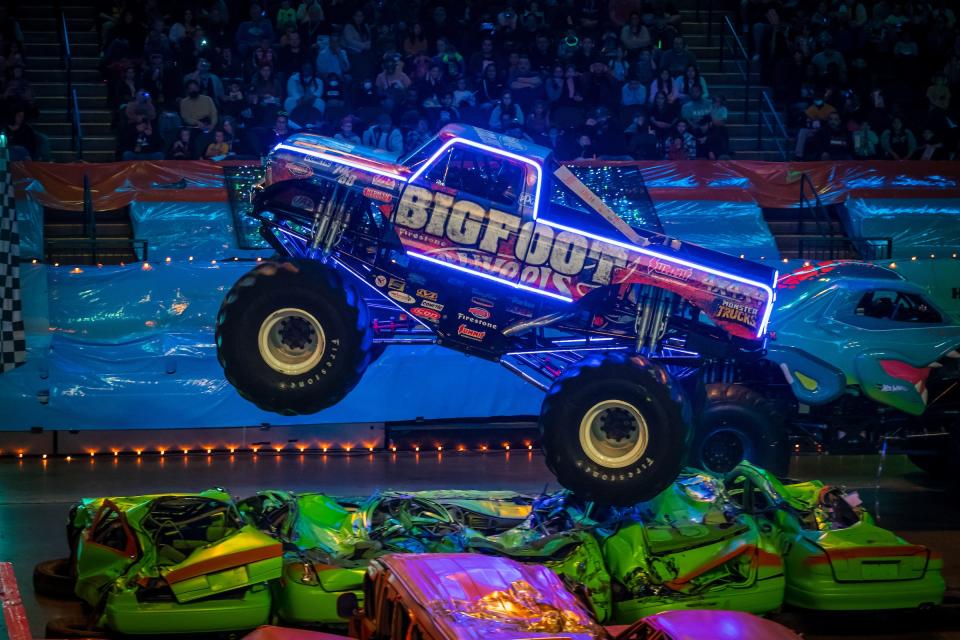 When you glow, you know: Hot Wheels Monster Trucks Live Glow Party is set to thrill, chill, mash and smash with shows this weekend at Truist Arena in Highland Heights.
