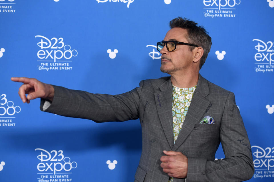 ANAHEIM, CALIFORNIA - AUGUST 23: Robert Downey Jr. attends D23 Disney Legends event at Anaheim Convention Center on August 23, 2019 in Anaheim, California. (Photo by Frazer Harrison/Getty Images)