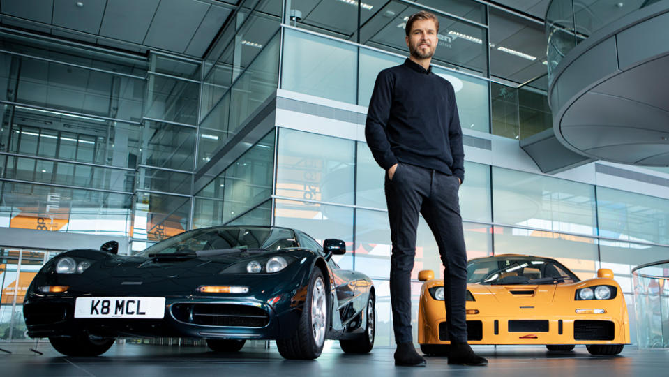 Tobias Sühlmann, McLaren Automotive's new head of design.