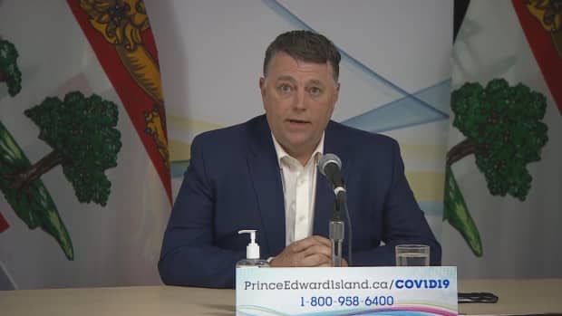P.E.I. needs to move toward normal, but do it carefully, says Premier Dennis King.  (Shane Hennessey/CBC - image credit)