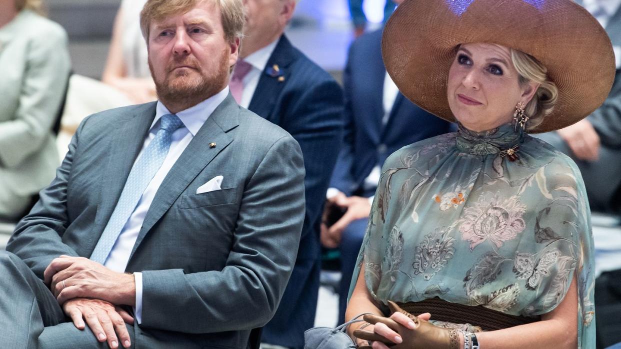 Dazulernen: König Willem-Alexander der Niederlande und Königin Máxima an der Technischen Universität Berlin.