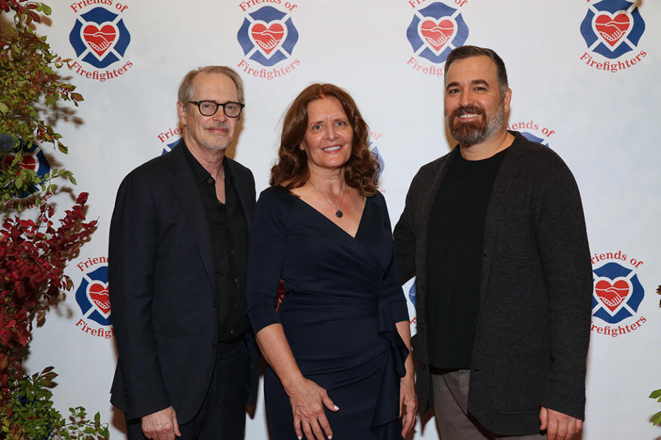 Actor Steve Buscemi, FoF Executive Director Nancy Carbone, Impractical Joker Star Brian Quinn to Support NYC Firefighters/Mental Health at Friends of Firefighters Annual Gala