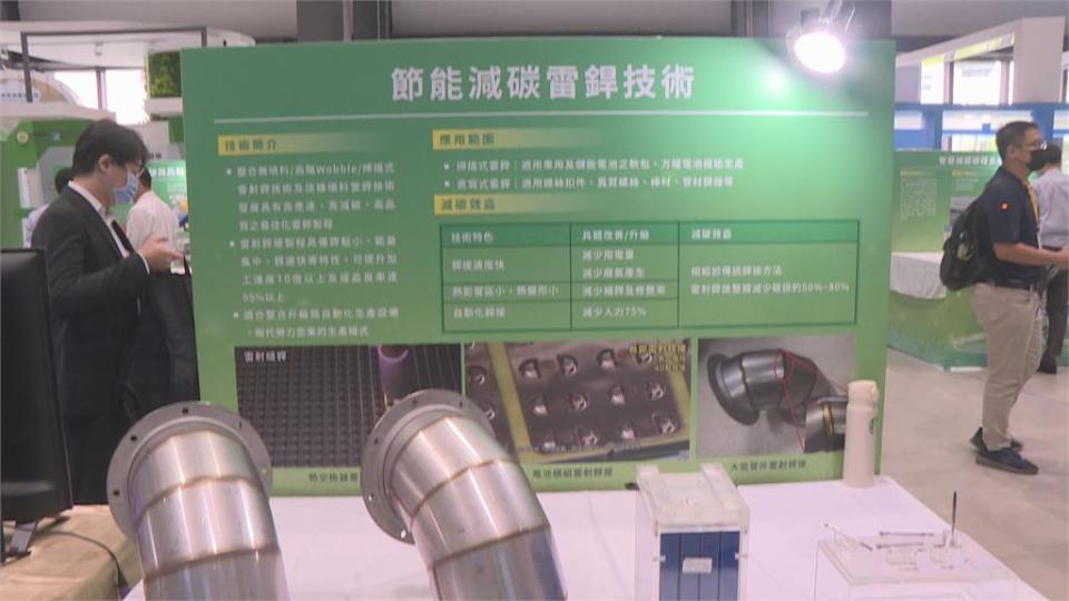 拚2050淨零排放　工研院展出逾20項減碳技術