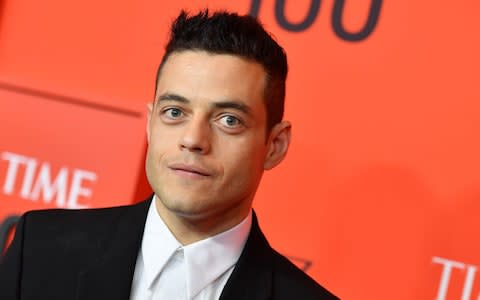 Rami Malek will star in the new James Bond film - Credit: AFP