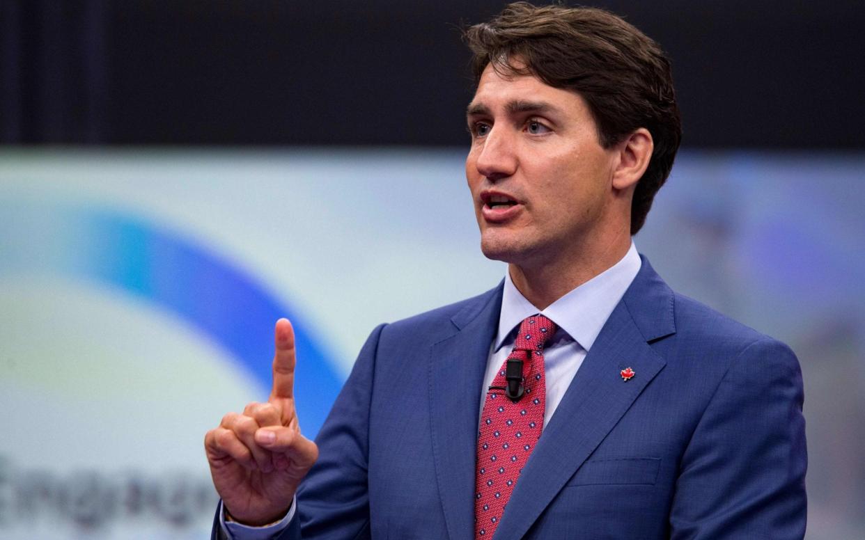 Justin Trudeau maintains he wants to behave diplomatically towards the kingdom - AFP