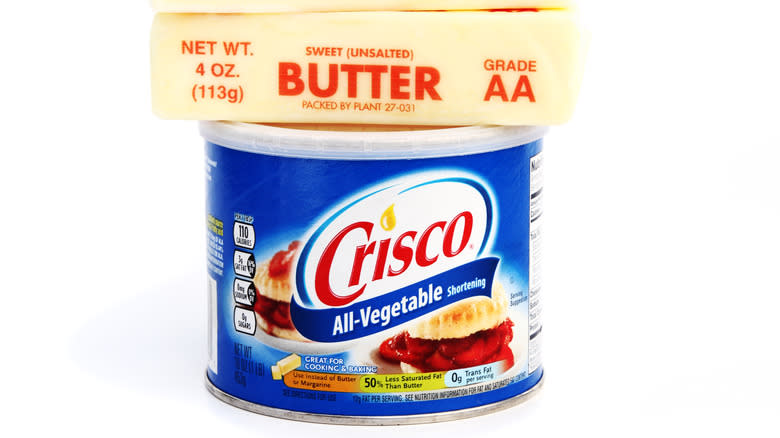 crisco and butter