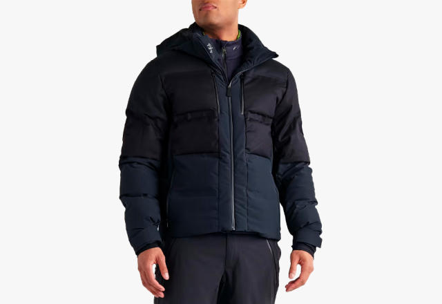 Lagorai Quilted Shell Hooded Down Ski Jacket