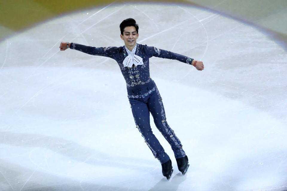 Donovan Carrillo en el ISU World Figure Skating Championships de 2020. (Foto: Linnea Rheborg/Getty Images)