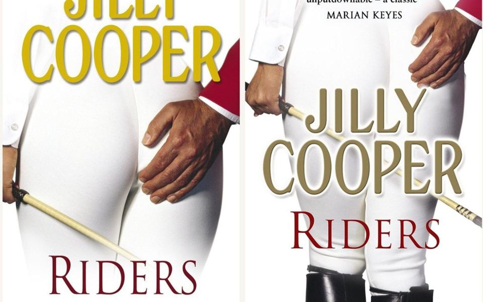 The original cover of Riders, left, vs the 30th anniversary edition