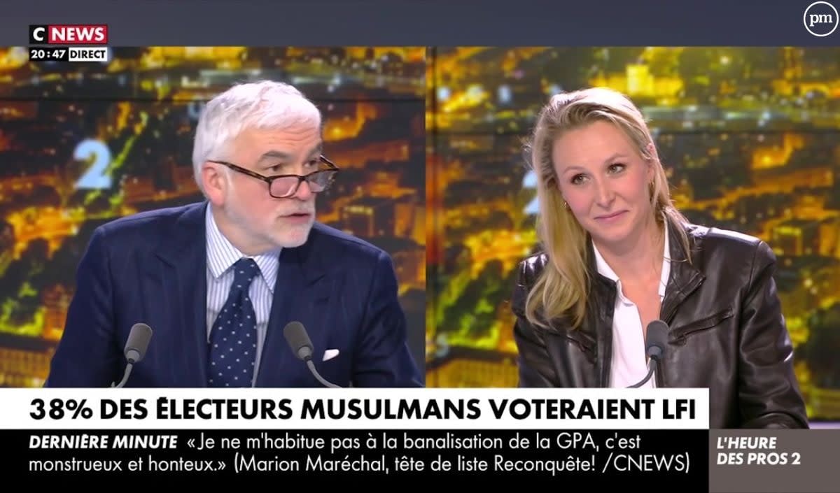 "Je suis virée du plateau" : Marion Maréchal surprise d'être interrompue en pleine interview par Pascal Praud en raison de l'équité du temps de parole sur CNews -