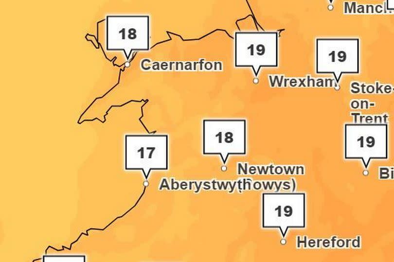 Monday 10am -Credit:Met Office