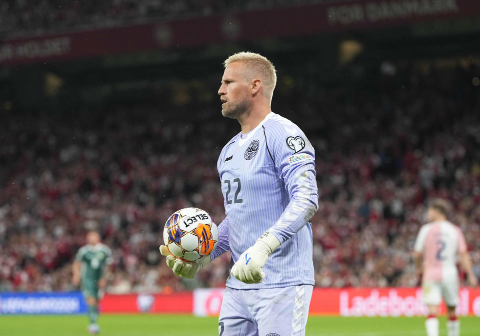 Kasper Schmeichel, portero de Dinamarca,  es condiderado uno de los mejores del mundo en su posición. (Foto: Ulrik Pedersen/DeFodi Images via Getty Images)