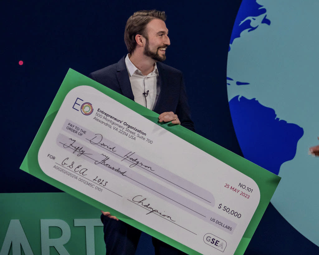 David Hodgson, founder of Hollo Medical, founded the Bre-Z chamber inhaler, the world's first pocket-sized inhaler which helped him win $50,000 at the 2023 Global Student Entrepreneur Awards. 