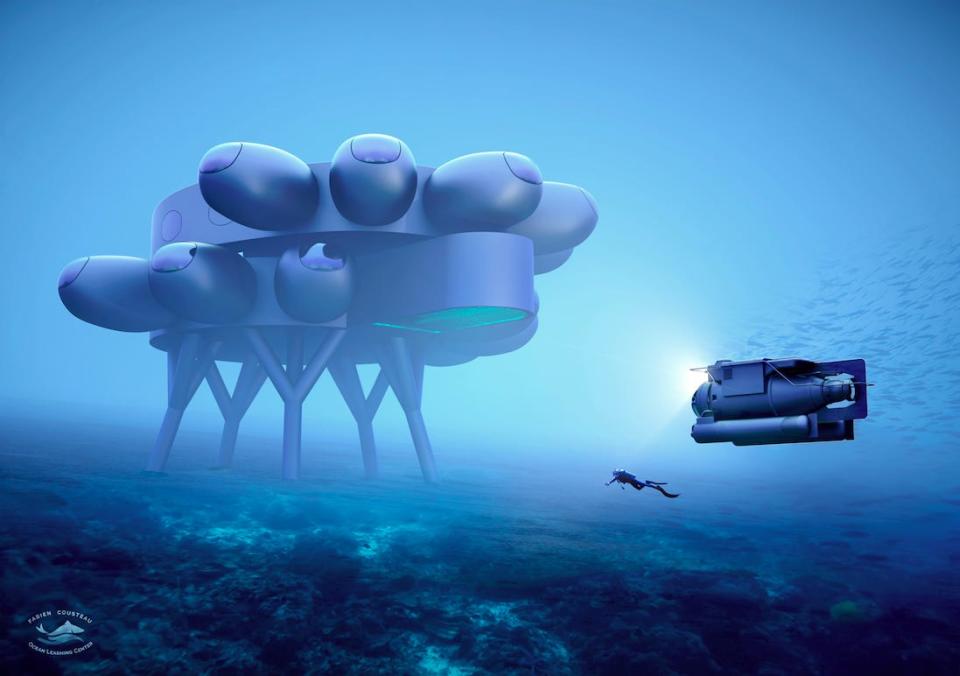 proteus underwater habitat