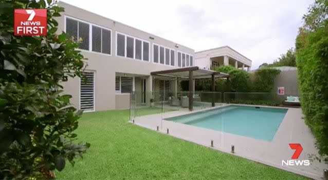 The luxury property. Source: 7News