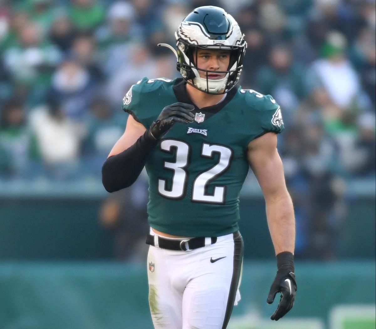 Eagles rookie Reed Blankenship has a night to remember versus