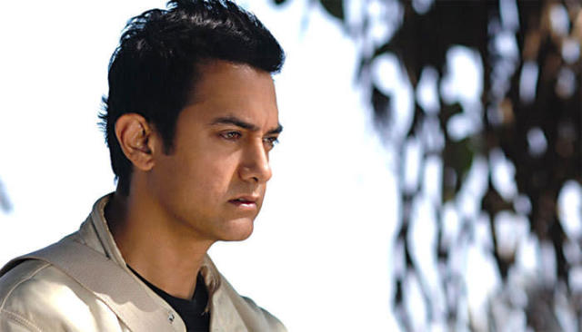Image of Aamir Khan faux hawk hairstyle