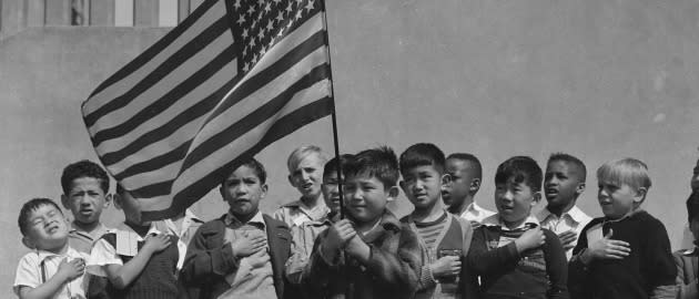Pledge of Allegiance. Photo: public domain/US National Archives and Records Administration