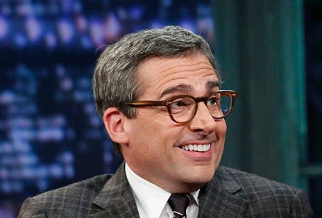 Closeup of Steve Carell