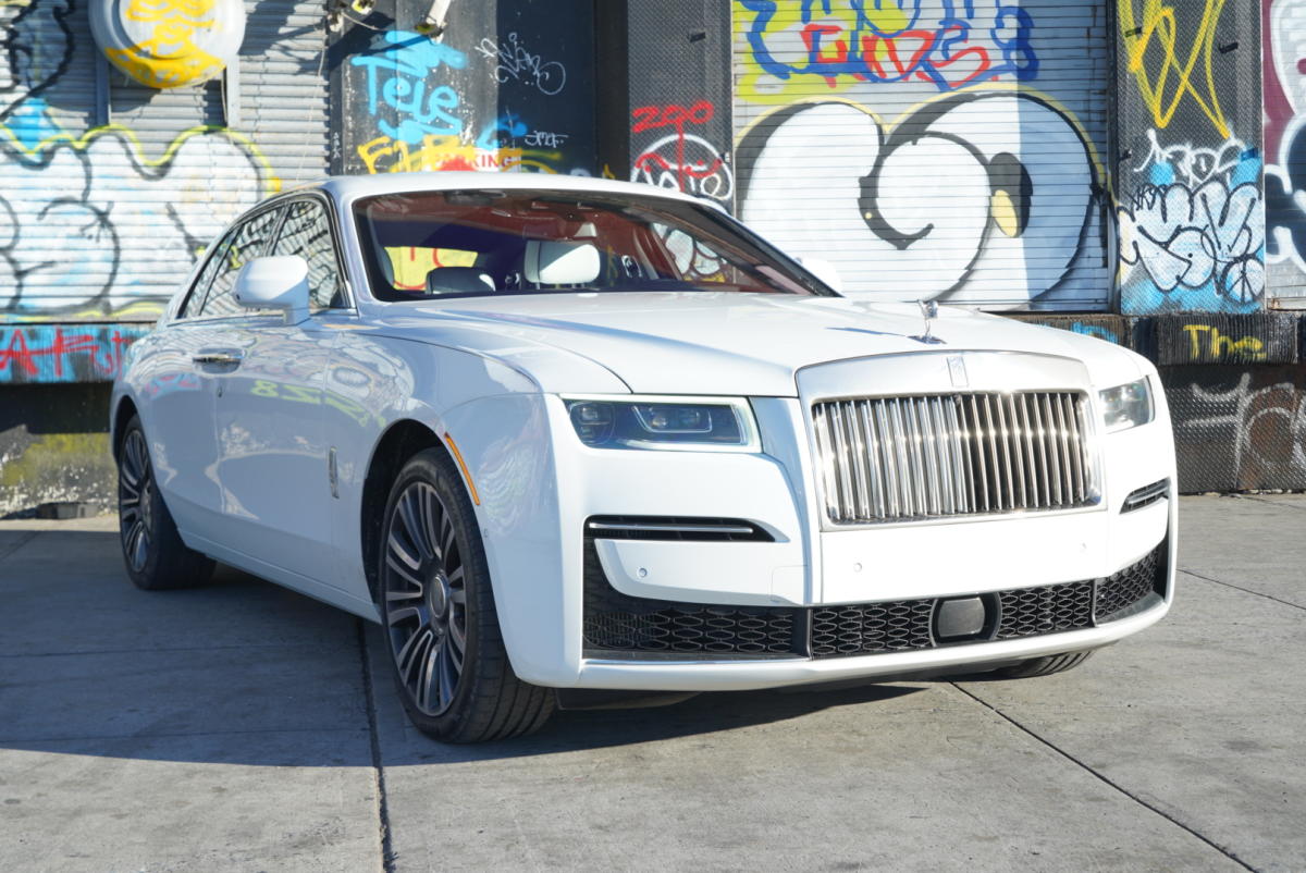 Mountain climbing in a Rolls-Royce SUV