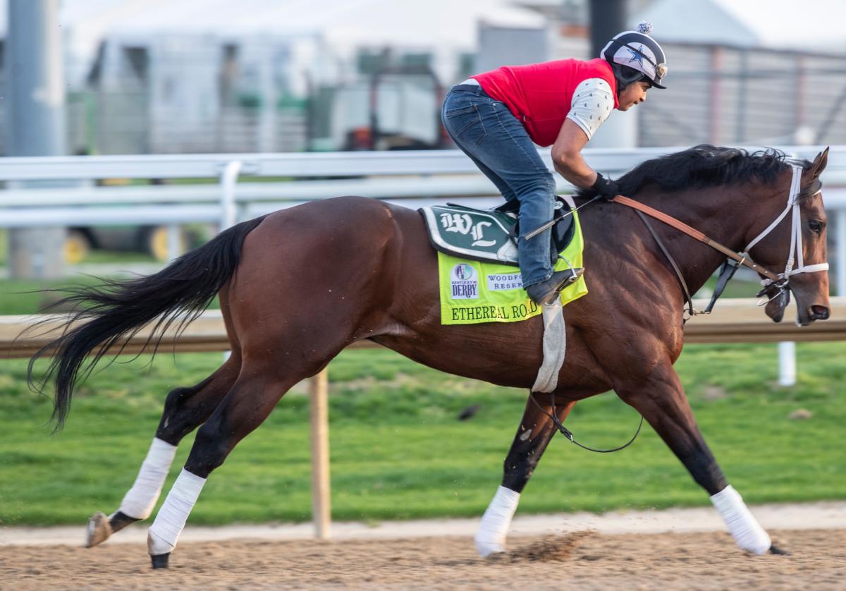 D. Wayne Lukas' Ethereal Road is out of the 2022 Kentucky Derby field