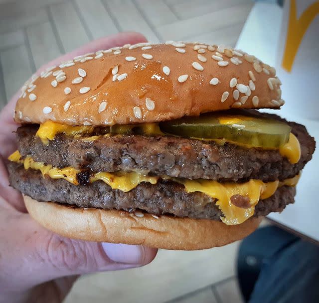 8) Top tier: Double Quarter Pounder With Cheese, 27.3% of the votes