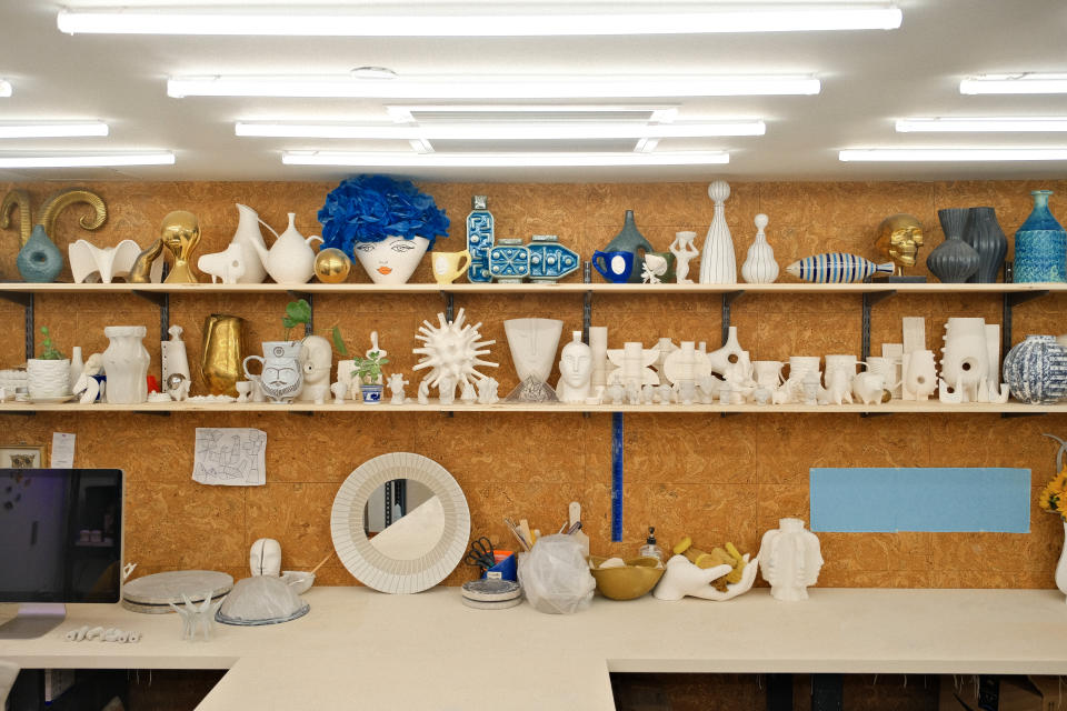 The pottery studio in Atelier Adler. - Credit: Ethan Barber
