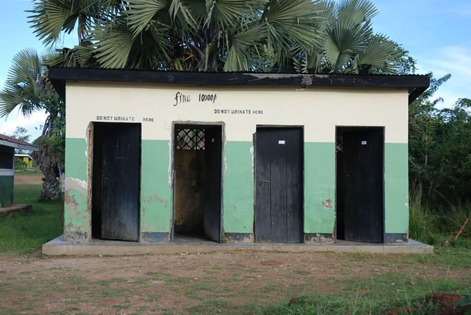 Student center toilets