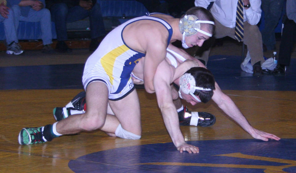 Codey Combs won four state wrestling titles at four different weight classes for Sussex Central