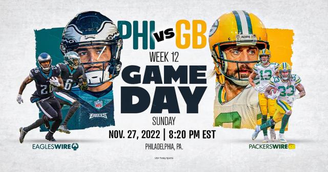 Philadelphia Eagles vs Green Bay Packers: Sunday Night Football