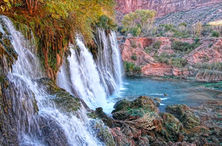 Navajo Falls in the Grand Canyon