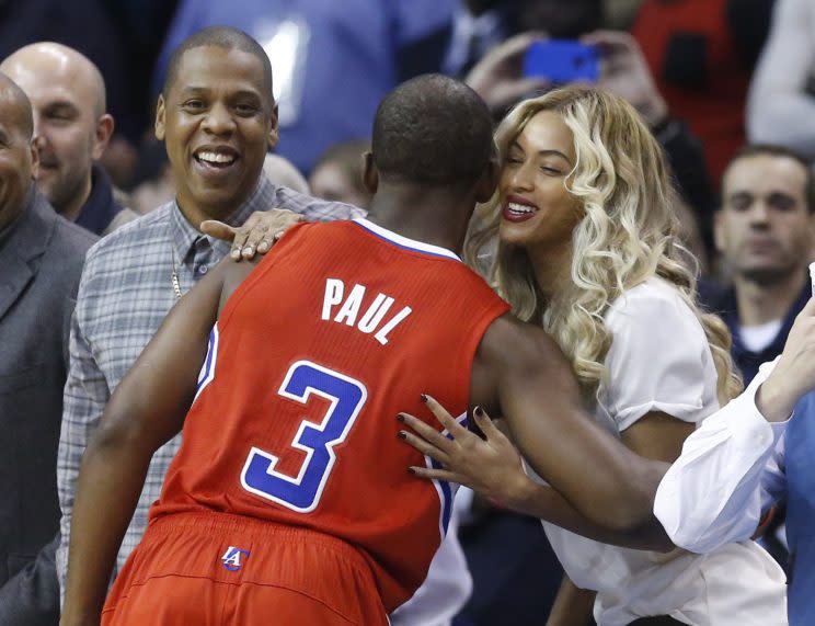 Beyoncé might follow Chris Paul to the Houston Rockets. (AP)