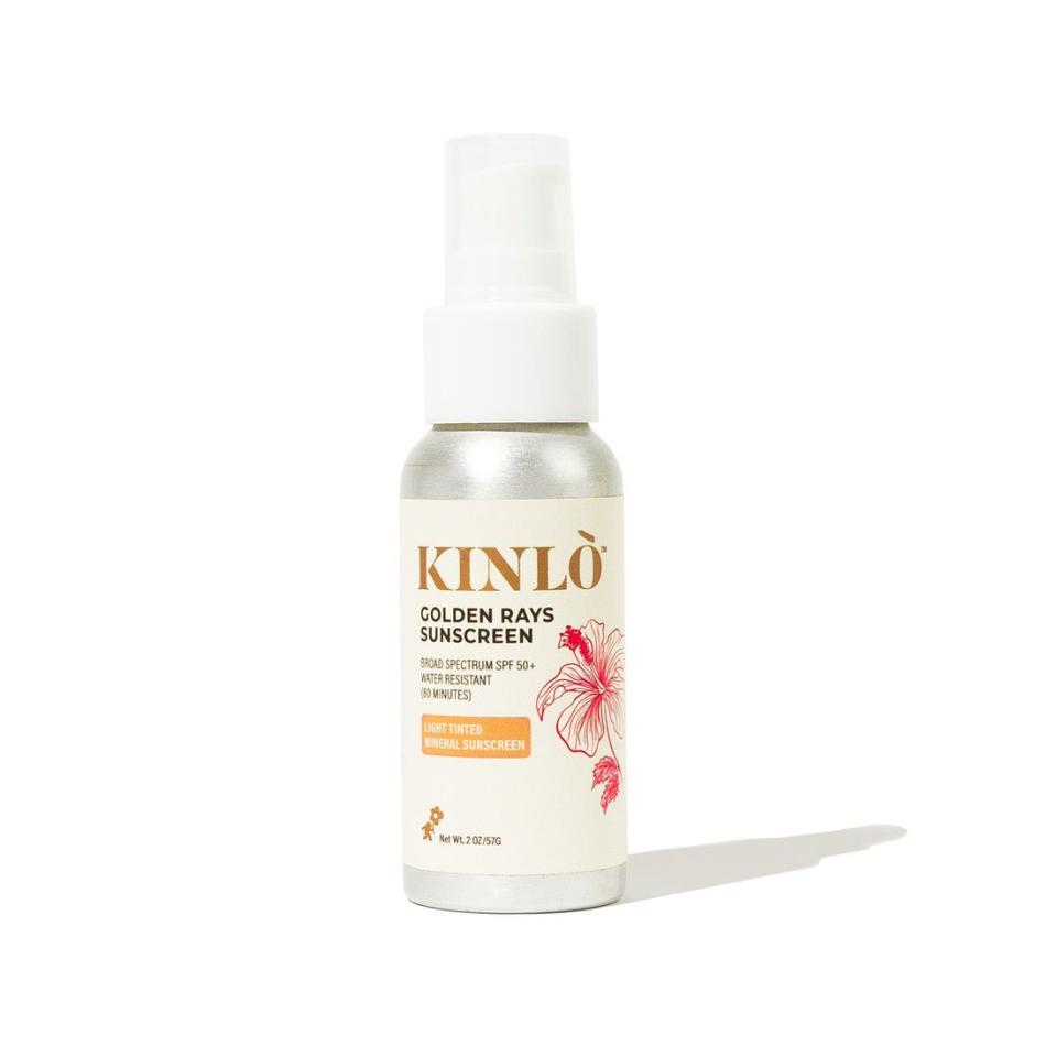 <p><a href="https://go.redirectingat.com?id=74968X1596630&url=https%3A%2F%2Fwww.kinlo.com%2Fproducts%2Fgolden-rays-sunscreen-spf-50&sref=https%3A%2F%2F" rel="nofollow noopener" target="_blank" data-ylk="slk:Shop Now;elm:context_link;itc:0;sec:content-canvas" class="link ">Shop Now</a></p><p>Golden Rays Sunscreen SPF 50+</p><p>kinlo.com</p><p>$19.99</p><span class="copyright">Kinlo</span>